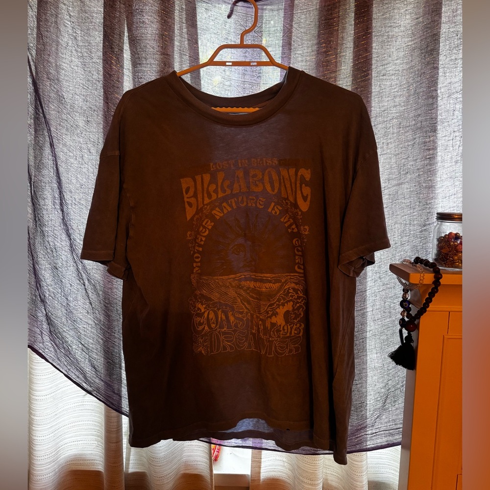 Billabong Baby Blue Graphic Tee
